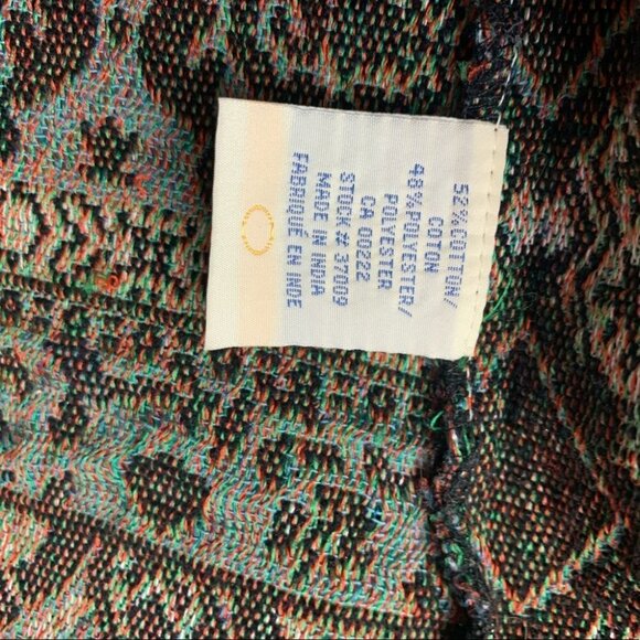 32. Vintage Tapestry Jacket Size XL/18 Tradition Country  Collection Blue - Picture 7 of 10